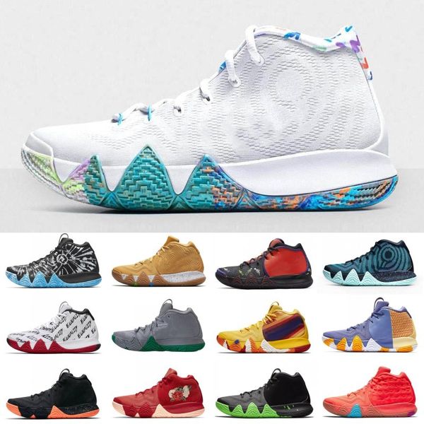 new arrival 4s kyrie iv lucky charms men basketball shoes men irving 4 confetti color green designer trainers sneakers, White;red
new arrival 4s kyrie iv lucky charms men basketball shoes men irving 4 confetti color green designer trainers sneakers, White;red