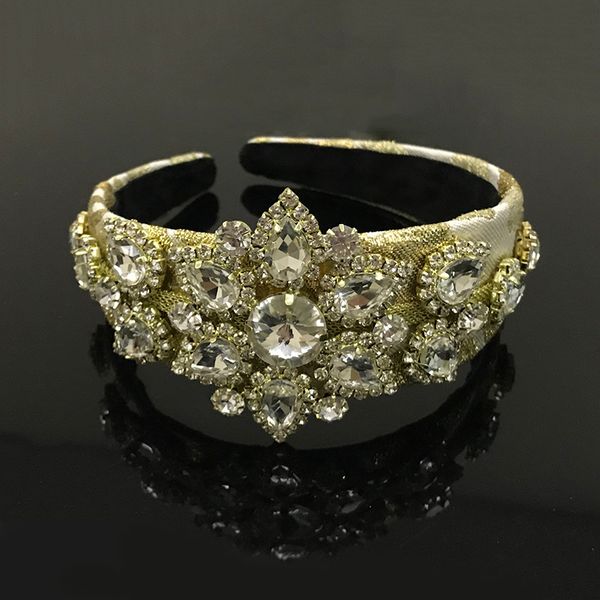 woman headdress tiara de noiva bridal hair accessories crystal baroque headband party hairband jewelry diadem headpiece bijoux, Golden;white
woman headdress tiara de noiva bridal hair accessories crystal baroque headband party hairband jewelry diadem headpiece bijoux, Golden;white
