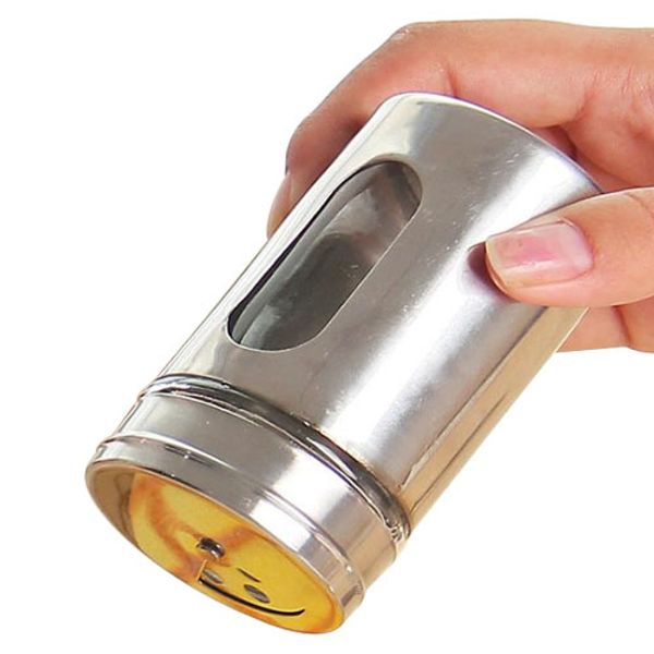 spice jar kitchen gadgets 1pcs seasoning can spice pepper shaker rotating cover multi-purpose salt sugar bottle stainless steel
spice jar kitchen gadgets 1pcs seasoning can spice pepper shaker rotating cover multi-purpose salt sugar bottle stainless steel