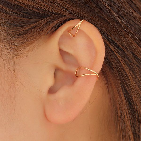selling personality cartilage u-shaped double-layer pierced earrings simple cross ear clip for women or men, Silver
selling personality cartilage u-shaped double-layer pierced earrings simple cross ear clip for women or men, Silver