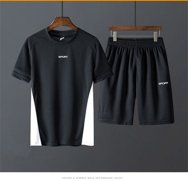sport letter patchwork summer mens designer tracksuits casual running jogging suits short sleeve tshirts with shorts solid color white black, Gray
sport letter patchwork summer mens designer tracksuits casual running jogging suits short sleeve tshirts with shorts solid color white black, Gray