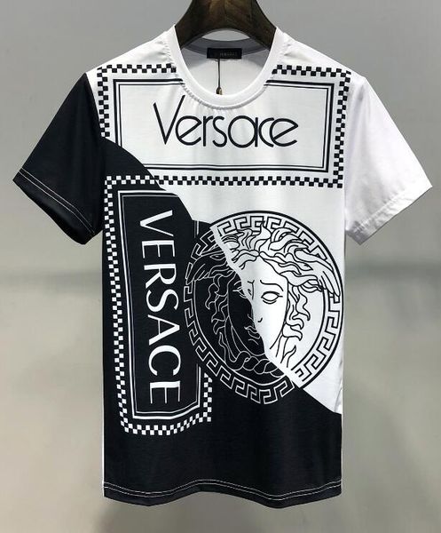 Летом новый высококачественный мужской бренд футболки моды с короткими рукавами
Летом новый высококачественный мужской бренд футболки моды с короткими рукавами