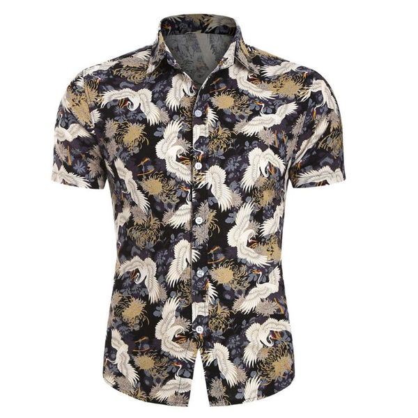 hawaiian printed splicing pattern men's shirt summer harajuku shirts for men casual lapel short sleeve blouse chemise homme, White;black
hawaiian printed splicing pattern men's shirt summer harajuku shirts for men casual lapel short sleeve blouse chemise homme, White;black