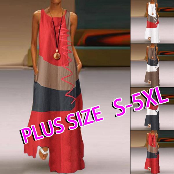 3xl 4xl 5xl women summer a line dress printed vest dress fashion plus size maxi holiday beach loose long 2020, Black;gray
3xl 4xl 5xl women summer a line dress printed vest dress fashion plus size maxi holiday beach loose long 2020, Black;gray