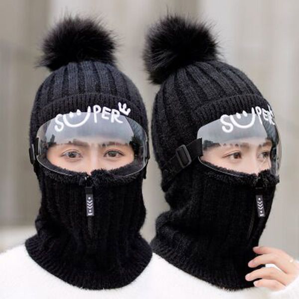 2020 winter hats women knitted hat warm fur pompom cap skullies beanies for women glasses masks skis hats, Blue;gray
2020 winter hats women knitted hat warm fur pompom cap skullies beanies for women glasses masks skis hats, Blue;gray