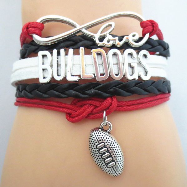 ювелирные изделия infinity love bulldogs футбольная команда колледжа браслет браслет подарки дружбы b09207, Golden;silver
ювелирные изделия infinity love bulldogs футбольная команда колледжа браслет браслет подарки дружбы b09207, Golden;silver