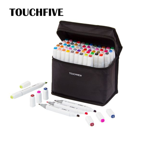 touchfive art marker 30/40/60/80/168 color dual brush head alcohol/sketch markers brush pen set for drawing manga design graphic
touchfive art marker 30/40/60/80/168 color dual brush head alcohol/sketch markers brush pen set for drawing manga design graphic