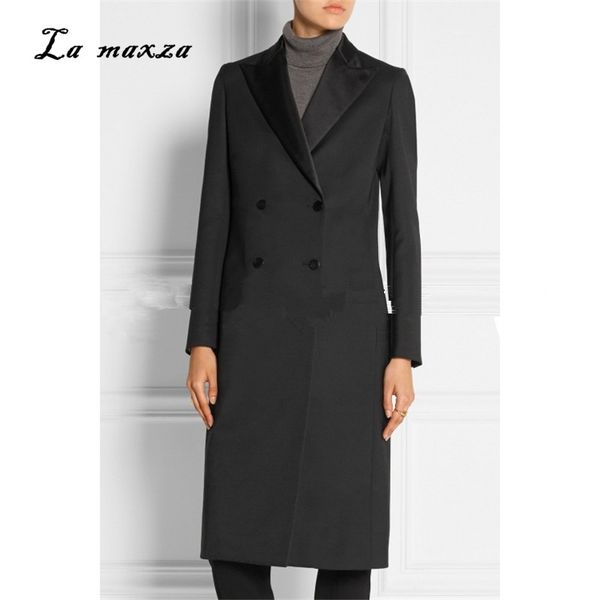 женщины зимнее пальто шерсть 2018 винтаж элегантная одежда мода верхняя одежда длинное пальто зима женщины плюс, Black
женщины зимнее пальто шерсть 2018 винтаж элегантная одежда мода верхняя одежда длинное пальто зима женщины плюс, Black