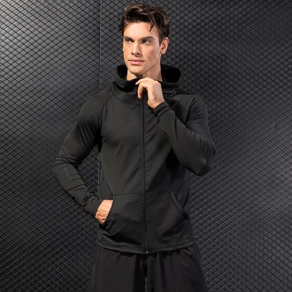 men's autumn and winter sports jackets fitness running training long sleeves zipper casual hoodie quick-drying jacket, Black;red
men's autumn and winter sports jackets fitness running training long sleeves zipper casual hoodie quick-drying jacket, Black;red