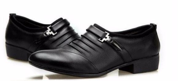 2019 men's shoes in spring and autumn with new style low heel pointed end @2079, Black
2019 men's shoes in spring and autumn with new style low heel pointed end @2079, Black
