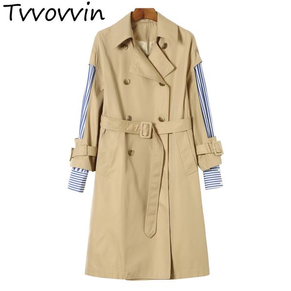 2019 new spring korean fashion women windbreaker loose coat waist split joint stripe england styles striped patchwork e252, Tan;black
2019 new spring korean fashion women windbreaker loose coat waist split joint stripe england styles striped patchwork e252, Tan;black