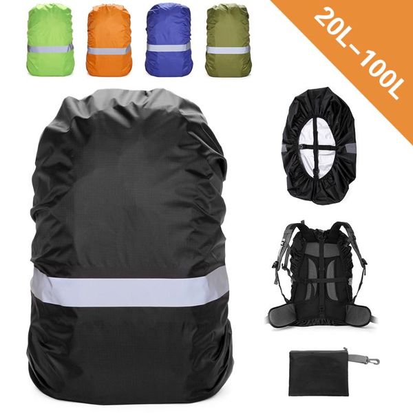 20l-100l reflective rain cover backpack travel waterproof bag tactical outdoor camping hiking climbing dust raincover
20l-100l reflective rain cover backpack travel waterproof bag tactical outdoor camping hiking climbing dust raincover