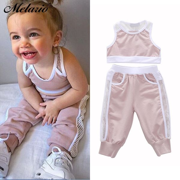 melario baby girls clothes set tracksuits sets mesh patchwork 2pcs sleeveless tanks crop sport long pants girls outfits, White
melario baby girls clothes set tracksuits sets mesh patchwork 2pcs sleeveless tanks crop sport long pants girls outfits, White