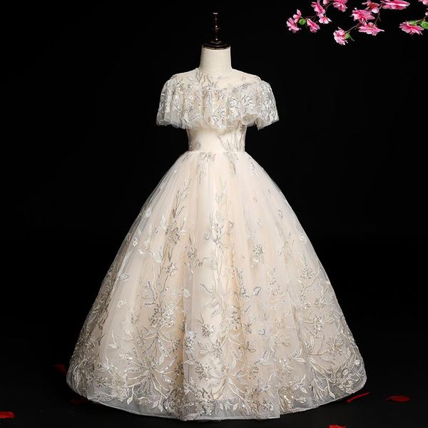 champagne flower girls long dress for kids piano ball gown wedding dresses princess birthday dress children runway show, Red;yellow
champagne flower girls long dress for kids piano ball gown wedding dresses princess birthday dress children runway show, Red;yellow
