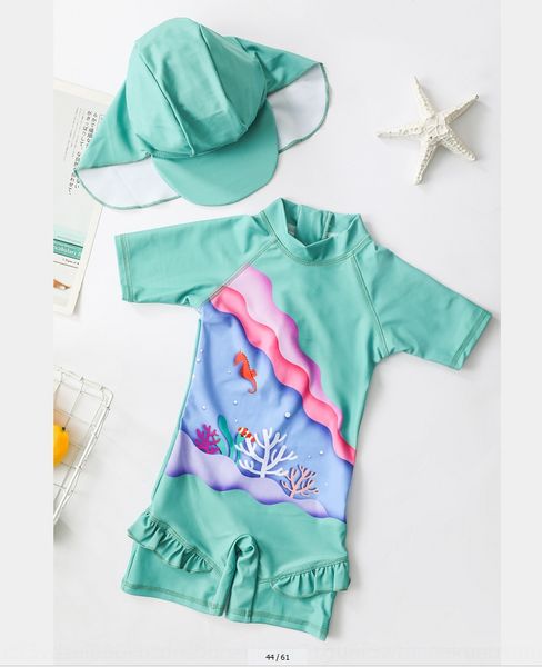 children's one-piece swim baby girl's handsome seabed beach sunscreen surfing suit japanese swimsuit and korean series, White;black
children's one-piece swim baby girl's handsome seabed beach sunscreen surfing suit japanese swimsuit and korean series, White;black