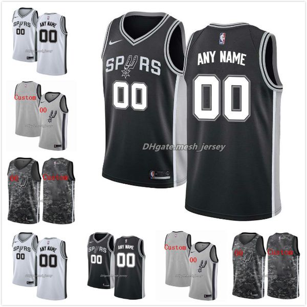 customized san antonio spurs men women kid custom name number jersey 10 derozan 21 duncan 2 leonard nba basketball jerseys white, Black
customized san antonio spurs men women kid custom name number jersey 10 derozan 21 duncan 2 leonard nba basketball jerseys white, Black