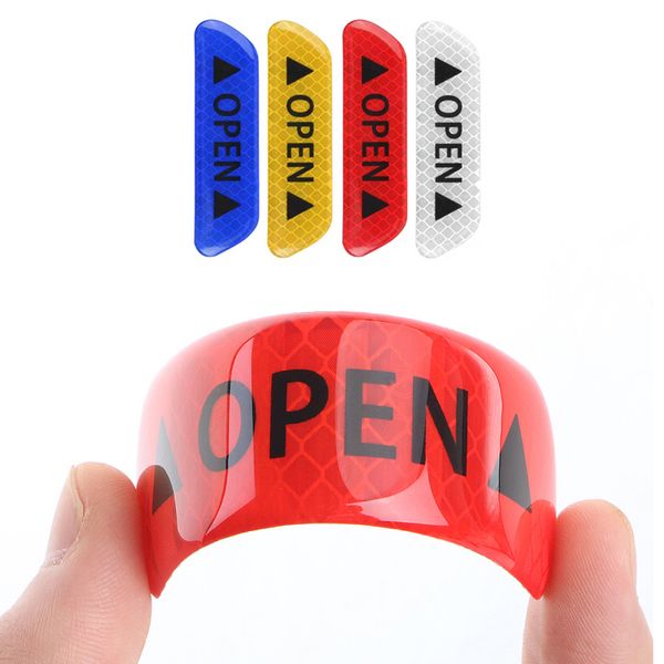 car door reflective strip universal safety warning mark open exterior stickers motorcycle bike helmet sticker 4pcs
car door reflective strip universal safety warning mark open exterior stickers motorcycle bike helmet sticker 4pcs