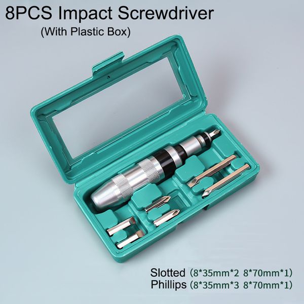 7/8/13pcs professional portable impact driver screwdriver loosening frozen bolts stubborn fasteners non-slip handle drill bits
7/8/13pcs professional portable impact driver screwdriver loosening frozen bolts stubborn fasteners non-slip handle drill bits