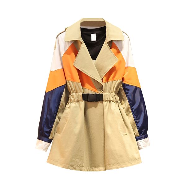 2020 spring autumn new windbreaker women hooded outwear loose plus size trench coat women wild casual ladies tide 3xl d3360, Tan;black
2020 spring autumn new windbreaker women hooded outwear loose plus size trench coat women wild casual ladies tide 3xl d3360, Tan;black