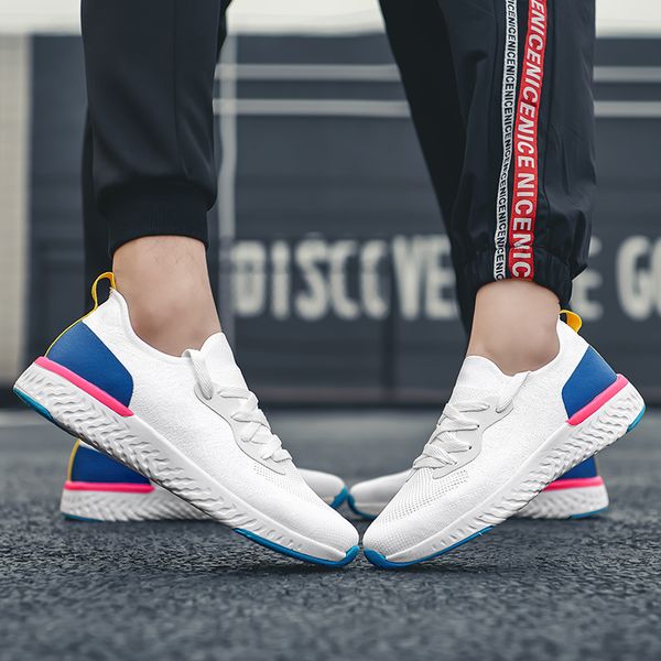 2019 autumn couple shoes mens casual shoes mesh light comfort breathable sneakers sport running calzado hombre plus 46 47, Black
2019 autumn couple shoes mens casual shoes mesh light comfort breathable sneakers sport running calzado hombre plus 46 47, Black