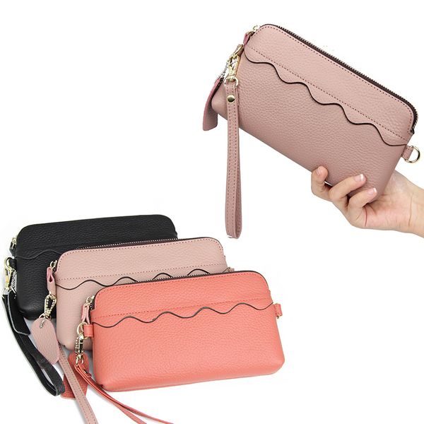 2019 new wallet women's long wallet multifunctional zipper handbag mobile, Red;black
2019 new wallet women's long wallet multifunctional zipper handbag mobile, Red;black