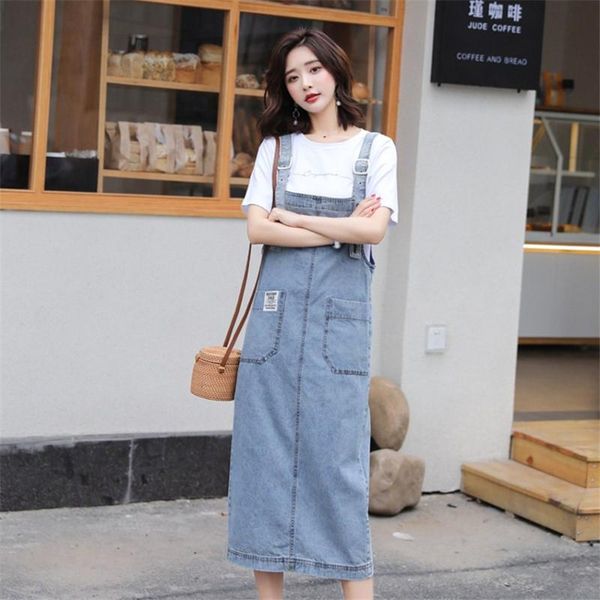 summer denim suspender dress 2020 korean style women casual spaghetti strap jeans dress sleeveless sundress robe femme, Black;gray
summer denim suspender dress 2020 korean style women casual spaghetti strap jeans dress sleeveless sundress robe femme, Black;gray