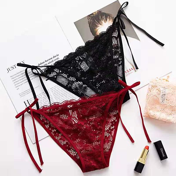 new arrival women g string lace panty rope underwear clear hollow carved bandage panty brief dhl ing, Red;black
new arrival women g string lace panty rope underwear clear hollow carved bandage panty brief dhl ing, Red;black