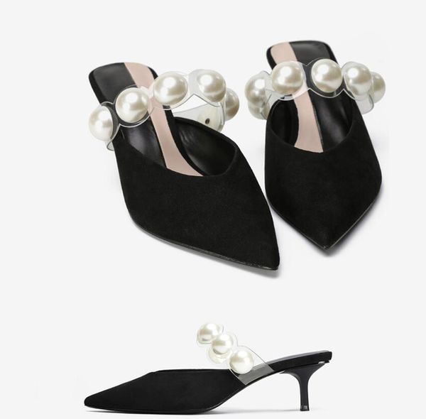 brand designer luxury women shoes 2020 europe est pearl pointed stiletto shoes lady fashion shoes sandals, Black
brand designer luxury women shoes 2020 europe est pearl pointed stiletto shoes lady fashion shoes sandals, Black