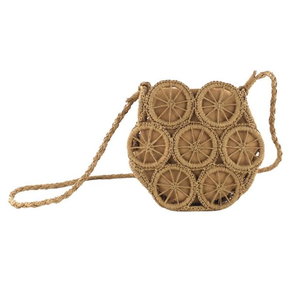 round circle straw shoulder bag women woven small beach hollow messenger bags summer totes lady travel beach purse
round circle straw shoulder bag women woven small beach hollow messenger bags summer totes lady travel beach purse