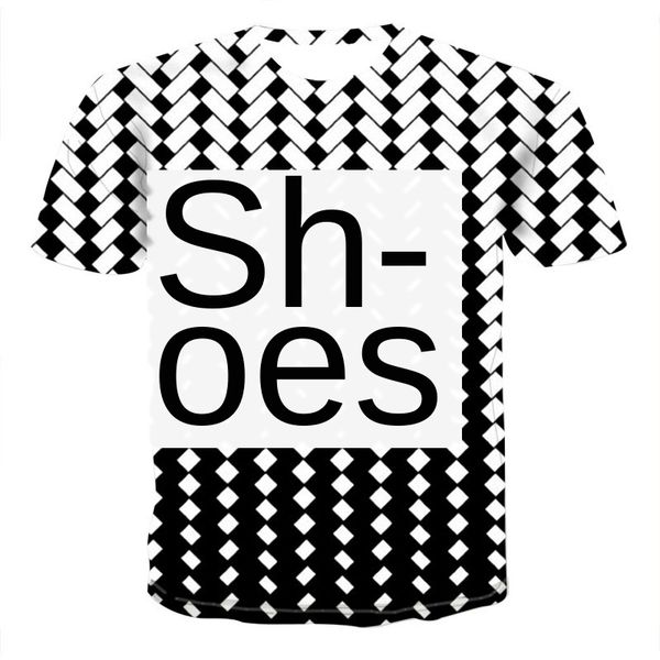 mens designer square graphics 3d digital printing round collar t-shirt, White;black
mens designer square graphics 3d digital printing round collar t-shirt, White;black