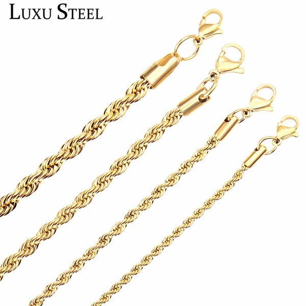 luxusteel new width 2mm/3mm/4mm/5mm twited singapore chain necklaces stainless steel 18inch/20inch/22inch/24inch necklace women, Silver
luxusteel new width 2mm/3mm/4mm/5mm twited singapore chain necklaces stainless steel 18inch/20inch/22inch/24inch necklace women, Silver