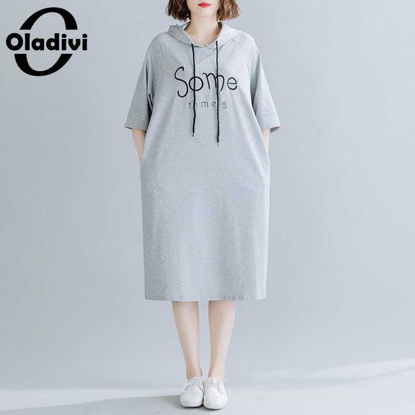oladivi плюс размер женщины с коротким рукавом с капюшоном рубашка платье дамы лето повседневная свободные письмо печати карманы миди платья, Black;gray
oladivi плюс размер женщины с коротким рукавом с капюшоном рубашка платье дамы лето повседневная свободные письмо печати карманы миди платья, Black;gray