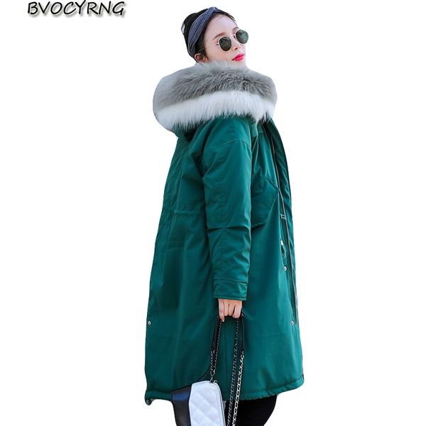 2018 высокое качество long winter coat женский проложенный down хлопок parka женские куртки сыпучие большой меховой воротник толстый хлопок, Black
2018 высокое качество long winter coat женский проложенный down хлопок parka женские куртки сыпучие большой меховой воротник толстый хлопок, Black