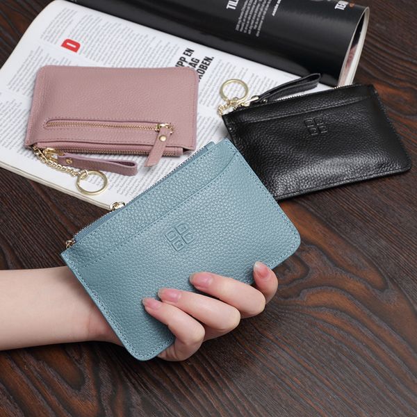 2020 new leather wallet female short section of small and simple zipper coin purse fashion mini slim wallet, Brown;gray
2020 new leather wallet female short section of small and simple zipper coin purse fashion mini slim wallet, Brown;gray
