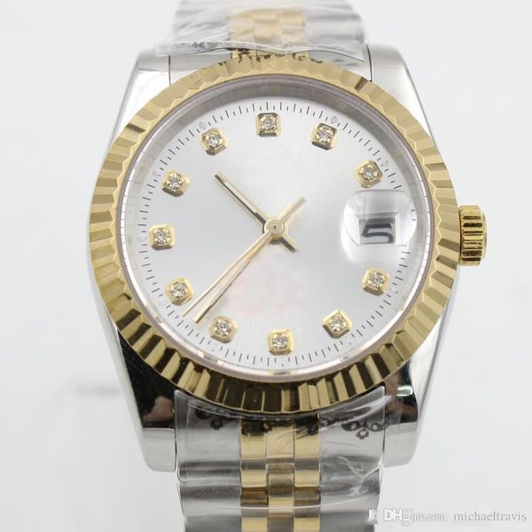 2019 steel sale shipping watch men 36mm watch face strap stainless white watches pdwtq, Slivery;brown
2019 steel sale shipping watch men 36mm watch face strap stainless white watches pdwtq, Slivery;brown