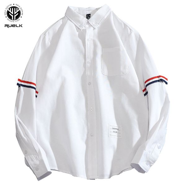 ruelk autumn new men's fashion long sleeve shirt casual japanese oxford stripe printed long sleeve shirt men's clothing s3-xl, White;black
ruelk autumn new men's fashion long sleeve shirt casual japanese oxford stripe printed long sleeve shirt men's clothing s3-xl, White;black