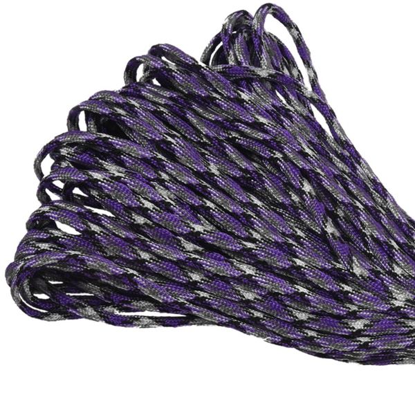 550 paracord 7 inner strands mil spec type iii bushcraft survival lanyard rope, 100 ft purple camo (#32
550 paracord 7 inner strands mil spec type iii bushcraft survival lanyard rope, 100 ft purple camo (#32