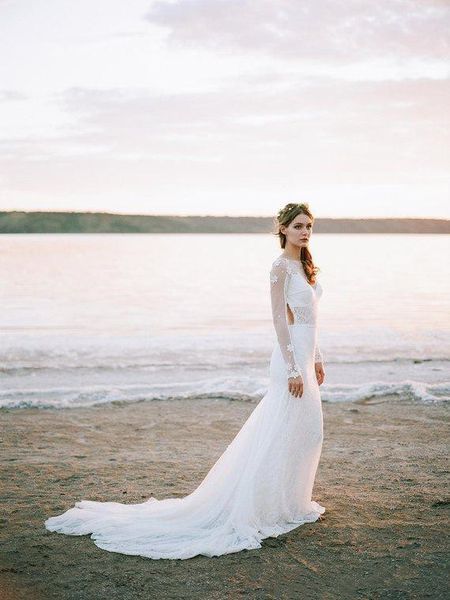 white sheath chiffon long sleeve boho wedding dress backless 2020 new hochzeitskleid vestido de casamento beach bohemian wedding gowns
white sheath chiffon long sleeve boho wedding dress backless 2020 new hochzeitskleid vestido de casamento beach bohemian wedding gowns