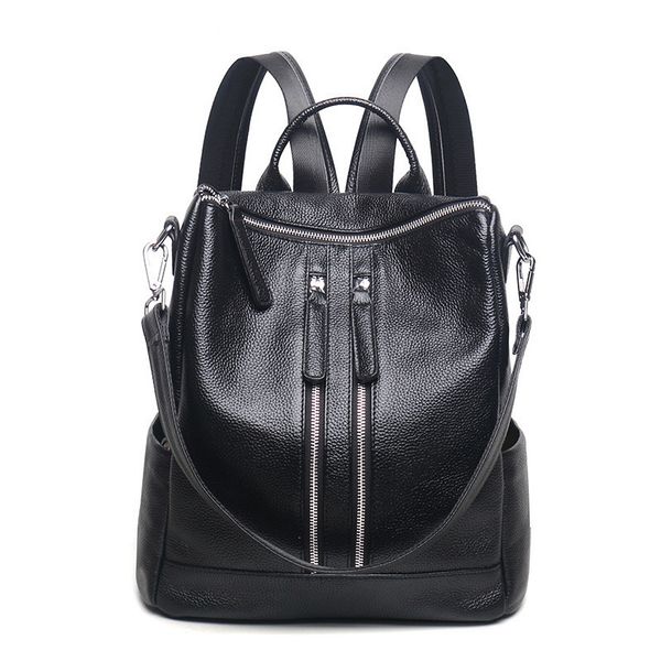 3 ways new zipper genuine leather ladies backpack woman bag backpack ladies shoulder bag school bags bolsas mochilas femininas j190628
3 ways new zipper genuine leather ladies backpack woman bag backpack ladies shoulder bag school bags bolsas mochilas femininas j190628