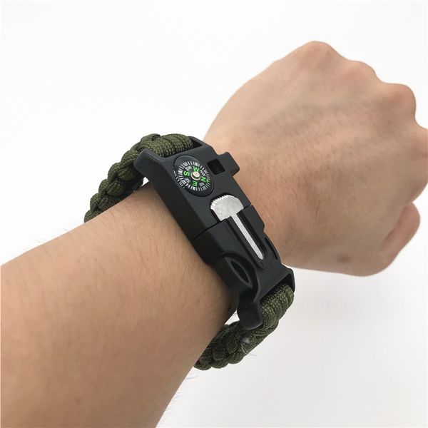 outdoor active paracord 550 bracelet compasses scraper whistle multi function outdoor lifestyle paracord rope survival bracelet
outdoor active paracord 550 bracelet compasses scraper whistle multi function outdoor lifestyle paracord rope survival bracelet