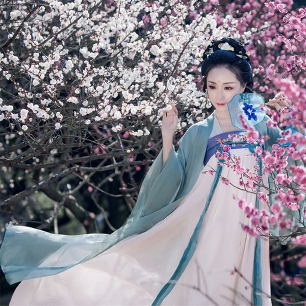 traditional dance costume for women chinese hanfu folk stage performance clothing oriental dancing festival rave outfit dc2346, Black;red
traditional dance costume for women chinese hanfu folk stage performance clothing oriental dancing festival rave outfit dc2346, Black;red