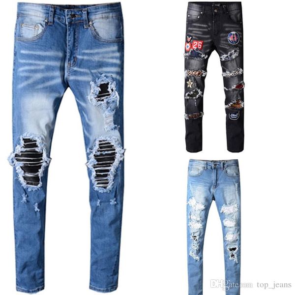 узкие джинсы модные мужские дизайнерские джинсы высокое качество рваные крутые уличные байкерские джинсы классный парень жан, Blue
узкие джинсы модные мужские дизайнерские джинсы высокое качество рваные крутые уличные байкерские джинсы классный парень жан, Blue
