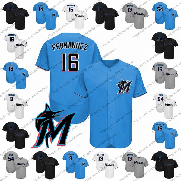 Custom 2019 Miami Jersey Marlins Any name number Jose Fernandez Trevor Richards Tayron Guerrero Starlin Castro Martin Prado Brian Anderson
Custom 2019 Miami Jersey Marlins Any name number Jose Fernandez Trevor Richards Tayron Guerrero Starlin Castro Martin Prado Brian Anderson