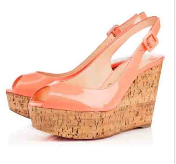 Бесплатная Доставка Леди Свадьба Высокие Красные Нижние Каблуки Женщины Высокие