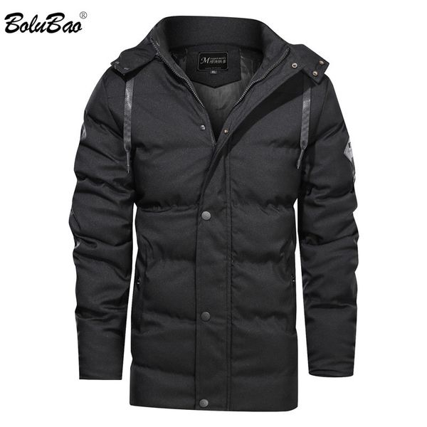 bolubao men's solid color parka coats new winter male thick warm hooded coat male casual long parkas brand apparel, Black
bolubao men's solid color parka coats new winter male thick warm hooded coat male casual long parkas brand apparel, Black