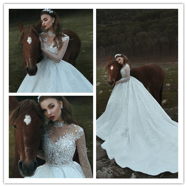 бальное платье высокая шея sheer с длинным рукавом белый атлас пользовательские мусульманские свадебное платье дешевые vestidos де novia плю, White
бальное платье высокая шея sheer с длинным рукавом белый атлас пользовательские мусульманские свадебное платье дешевые vestidos де novia плю, White