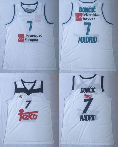 Mens Luka Doncic Unicersidad Europea #7 Madrid Basketball Jersey Cheap 7 Luka Doncic White Stitched Shirts
Mens Luka Doncic Unicersidad Europea #7 Madrid Basketball Jersey Cheap 7 Luka Doncic White Stitched Shirts
