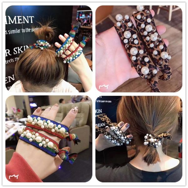 aandadij8m leopord pattern simple elastic hair ring hair accessories band rivet pearl ponytail band women's, Brown
aandadij8m leopord pattern simple elastic hair ring hair accessories band rivet pearl ponytail band women's, Brown