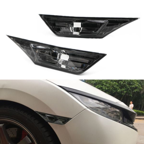 2pcs smoked side marker signal lights marker lamp lens with t10 led bulbs for for civic 2016 2017 2018
2pcs smoked side marker signal lights marker lamp lens with t10 led bulbs for for civic 2016 2017 2018