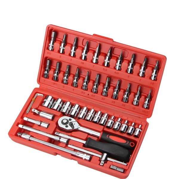 car repair tool 46pcs 1/4-inch socket set car repair tool ratchet torque wrench combo tools kit auto repairing set
car repair tool 46pcs 1/4-inch socket set car repair tool ratchet torque wrench combo tools kit auto repairing set